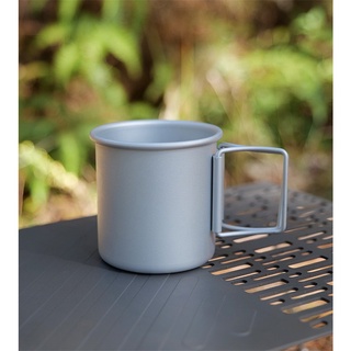 Camping Aluminum alloy outdoor cupเบามาก อลูมิเนียมอัลลอยด์ กลางแจ้ง ถ้วยน้ำพับได้ ถ้วยตั้งแคมป์ 300ML