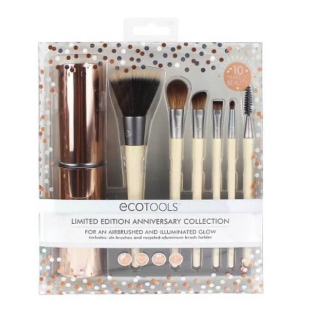 🔥ของแท้💯/ติดตามเหลือ 780฿/พร้อมส่ง Ecotools Limited Anniversary Cosmetic Brush Set