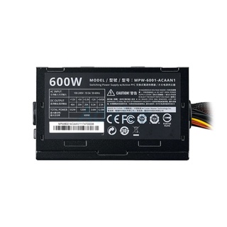 POWER SUPPLY (FULL) 600W COOLER MASTER ELITE V3 (MPW-6001-ACAAN1)