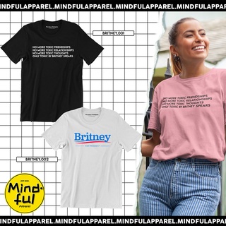 BRITNEY SPEARS GRAPHIC TEES | MINDFUL APPAREL T-SHIRTเสื้อยืด