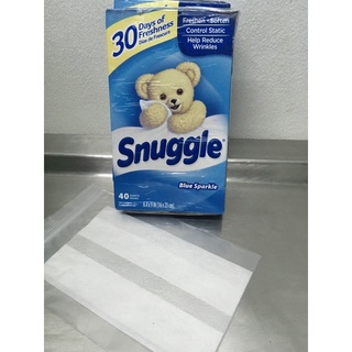 แผ่นหอม Snuggle Blue Sparkle Dryer Sheets 10 แผ่น