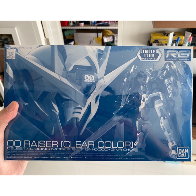 RG 1/144 OO Raiser Clear color ver. Limited