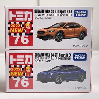 Tomica Takara Tomy Subaru WRX S4 SIT Sport R EX No.76 (First Lot) โทมิก้า โทมี่ รถเหล็ก รถของเล่น