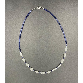 lapis and moonstone necklace ไพฑูรย์และมูนสโตน