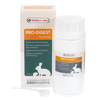 โพรไดเจสท์ แก้ถ่ายเหลว/ท้องอืดในสัตว์เลี้ยง Pro-Digest แกสบี้ กระต่าย ควรมีติดบ้าน (Pet) 40 g. Exp.19/04/2024