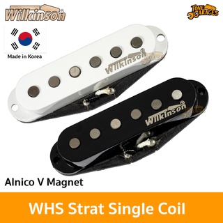 Wilkinson WHS Strat Single Coil Pickups Alnico V Magnet ปิ๊กอัพกีต้าร์ High Output Made in Korea