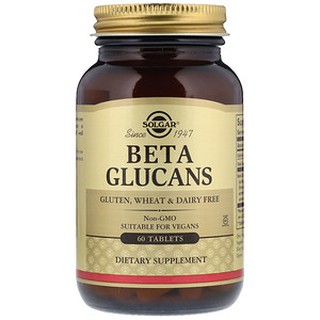 Solgar, Beta Glucans, 60 Tablets