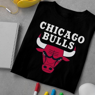 เสื้อยืดพิมพ์ลายแฟชั่น GG Clothing Chicago Bulls Tshirt Cotton Tee printed Shirt T-Shirt tee graphic tshirt for Men for