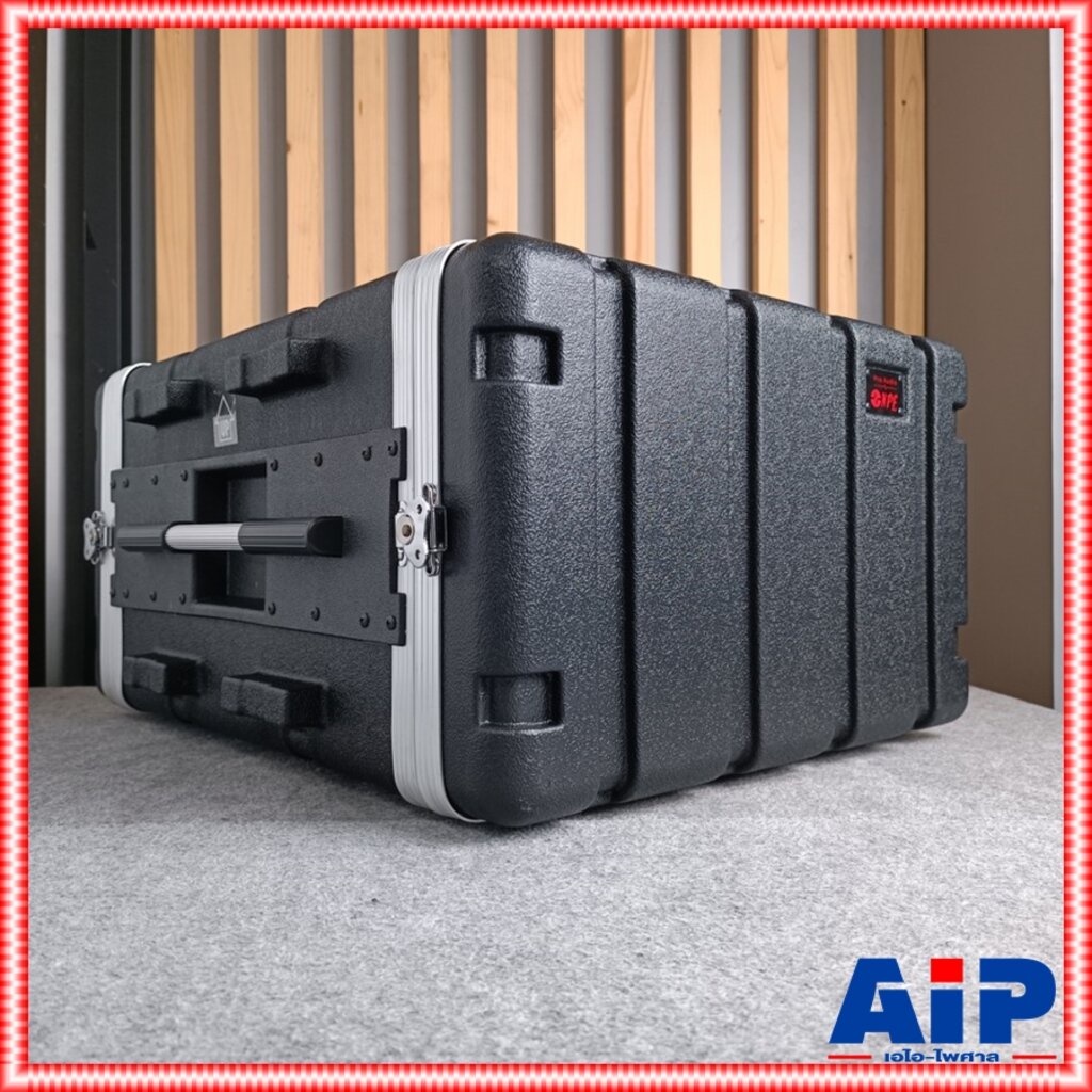สีดำ NPE RC ABS6UL ลึก19นิ้ว RACK ABS 6U 19นิ้ว แร็คเครื่องเสียง กล่องเก็บเครื่องเสียง แร็คABS แร็ค 