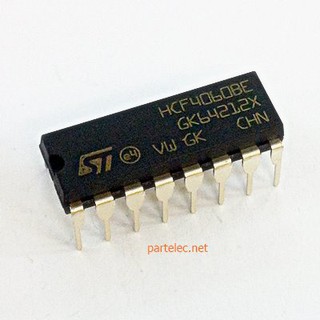 HCF4060BE (IC16P-IC-CMOS 14-Stage Ripple/Carry Binary Counter/Divider and Oscillator)