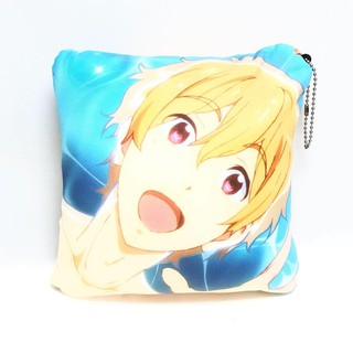 Free! Iwatobi Swim Club Nagisa Hatsuki Pillow Keychai พวงกุญแจหมอนเม็ดโฟม งานลิขสิทธิ์ Taito แท้จากญี่ปุ่น