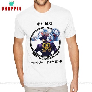 เสื้อยืดผ้าฝ้ายพิมพ์ลายเสื้อยืด ผ้าฝ้าย พิมพ์ลาย Nice Josuke Higashikata Jojos Bizarre Adventure สีขาว สําหรับผู้ชาย XXX