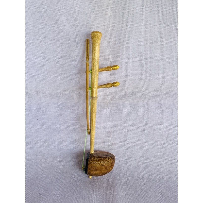 เครื่องดนตรีซออู้จิ๋ว จำลอง ขนาดเล็ก ของเล่น ของที่ระลึก ของไหว้แก้บน