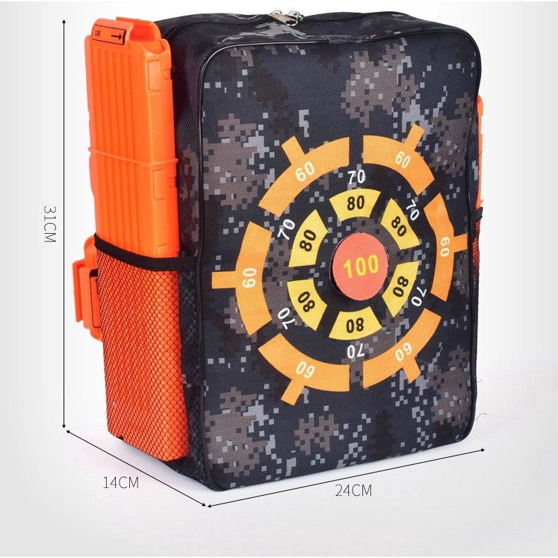 New Target Bag Gun Toy Pouch Refill Clip Darts Bullets Bag for Nerf N ...