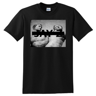 คอตต้อนคอกลมขายดี เสื้อยืดลําลอง แขนสั้น พิมพ์ลายอัลบั้ม JAY-Z magna carta ขนาดใหญ่ EDbcbf95DIcoak69S-5XL