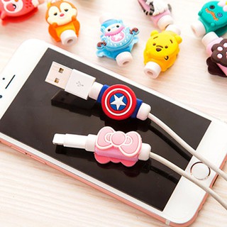 สายชาร์จ usb ลายการ์ตูนสําหรับโทรศัพท์มือถือ