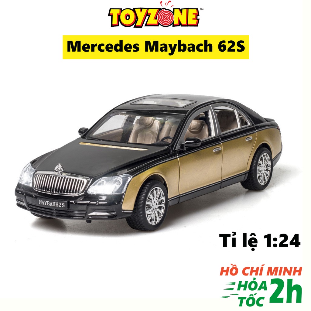 Mercedes Maybach 62S 1:24 รถโมเดลแบบคงที่ ยี่ห้อ XLG