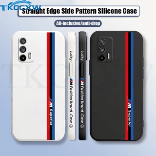 【พร้อมส่ง】เคสโทรศัพท์มือถือ ซิลิโคนนิ่ม ทรงสี่เหลี่ยม กันรอยกล้อง สําหรับ Realme Q5 2 Pro C53 C55 GT Neo2 3 GT2 Pro