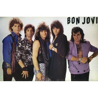 Bon Jovi (l),โปสเตอร์วงดนตรีต่างประเทศ AM/EU