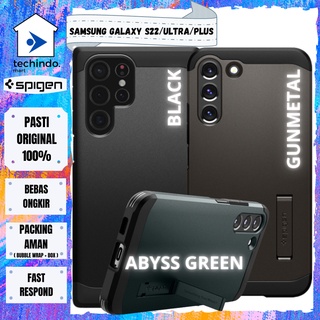 SPIGEN เคสโทรศัพท์มือถือ ป้องกันการกระแทก สําหรับ Samsung Galaxy S22 Ultra Plus