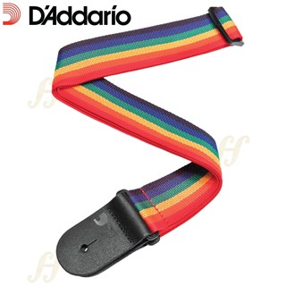 Daddario strap สายสะพายกีตาร์ สีรุ้ง