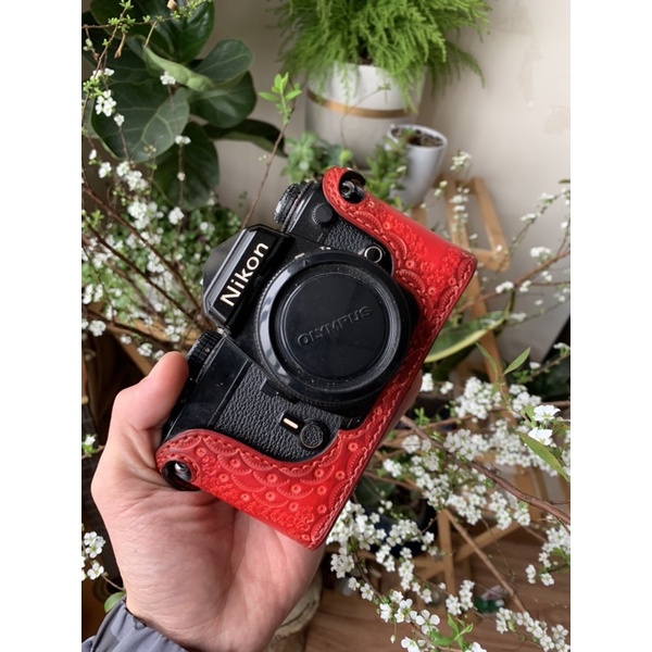 FILM NIKON FM เคสกล้อง 1-2-2, เคสหนังกล้อง Nikon, เคสกล้องฟิล์ม, กล้อง Halfcase