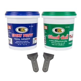 อีป๊อกซี่ กาวเชื่อมอุดรอยรั่ว อีพ็อกซี่พัตตี้ Bosny Epoxy Putty B236 (ขนาด 1กก.)