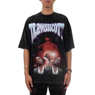 เสื้อยืด ลาย OVERSIZE TOXIC1805 TRAVIS SCOTT