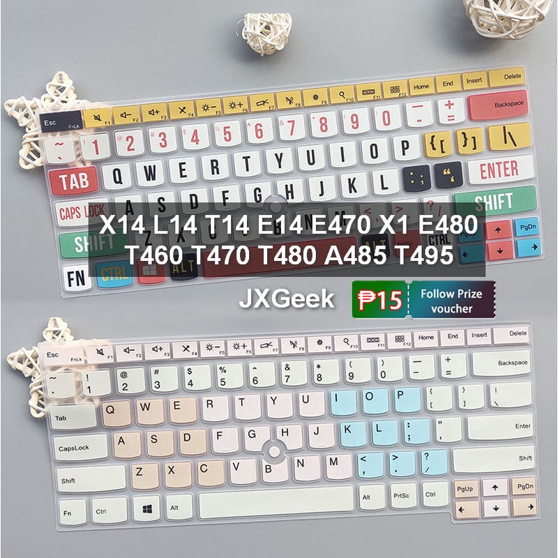 Lenovo ThinkPad คีย์บอร์ด X14 L14 T14 E14 490 E495 T480 E470 E480 X1 T460 T470 T480 A485 T495 แล็ปท็
