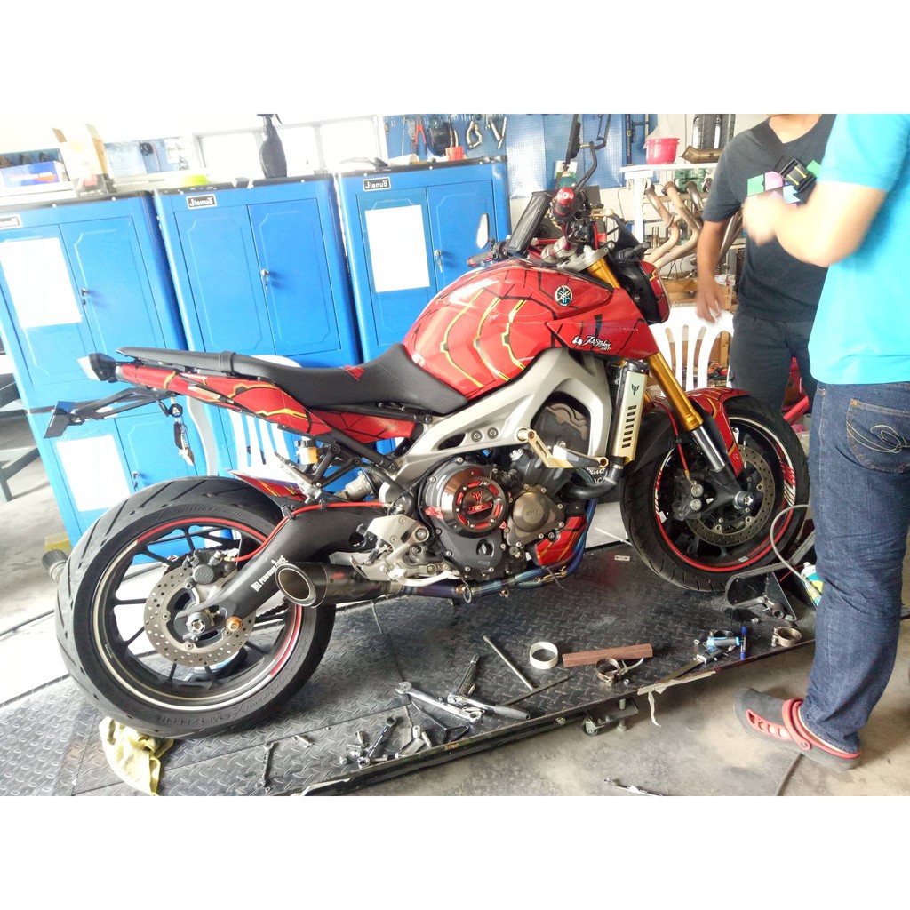 มอเตอร์สติ๊กเกอร์ MT09 YAMAHA FULL BODY