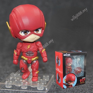 โมเดลฟิกเกอร์ Nendoroid DC Justice League 917 The Flash Change Face ของเล่นสําหรับเด็ก