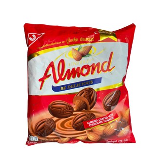 United Almond ยูไนเต็ดอัลมอนด์เคลือบช็อคโกแลต น้ำหนักสุทธิ 247 กรัม(45เม็ด)