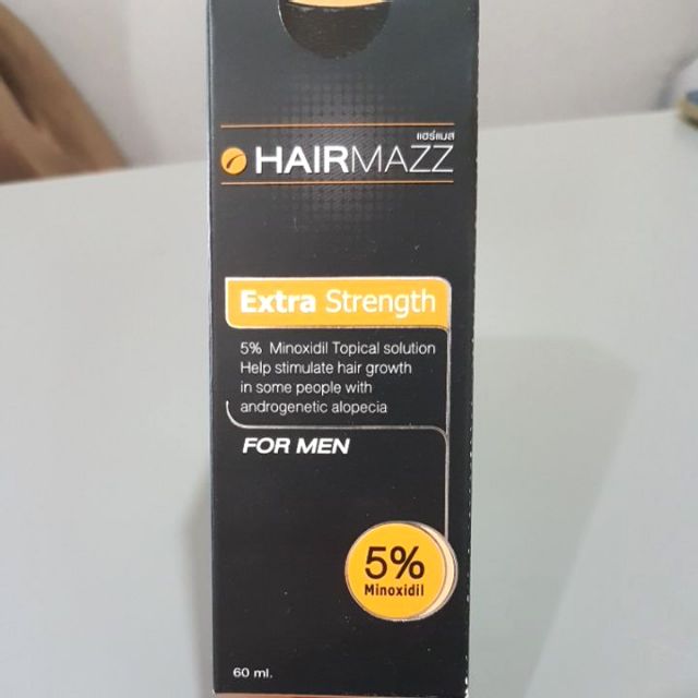 Hairmazz spray สำหรับผมร่วง ตัวยา 5%minoxidil 60ml. Exp.08/23