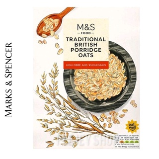 Marks &amp; Spencer traditional British porridge oats 500g ข้าวโอ้ต100 %🌾