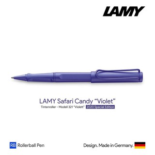 【พร้อมส่ง】Lamy Safari Candy "Violet" Rollerball Pen Special Edition 2020 - ปากกาโรลเลอร์บอลล์ลามี่ซาฟารีแคนดี้ สีไวโอเล็ต