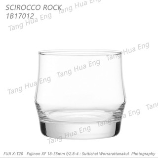 ( 6 ใบ ) Ocean แก้ว SCIROCCO ROCK, 340 มล. #1B17012 ยี่ห้อโอเชี่ยน บรรจุ 6 ใบ