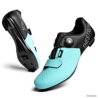 ▥ↂNew Arrival Cycling Shoes Men Breathable Sports MTB Self-Locking Road Bike Sneakers Mountain Racing Bicycle Flat Cleat