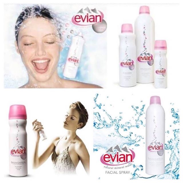 สเปรย์น้ำแร่เอเวียง Evian Facial Spray