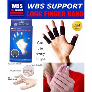 Wbs Long Finger Support ผ้ารัดข้อนิ้วมือ แก้ปวด อักเสบข้อนิ้วมือ