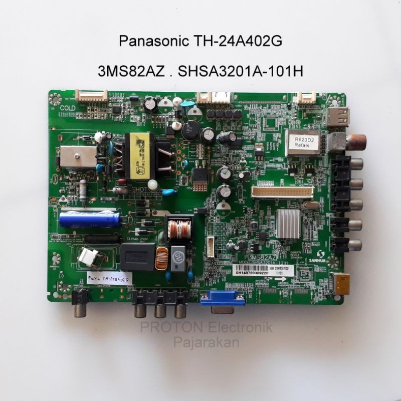 MESIN Panasonic Viera TH-24A402G TH 24A402G TH-32C302G LED TV เมนบอร์ด PCB 3MS82AZ SHSA3201A-101H 32