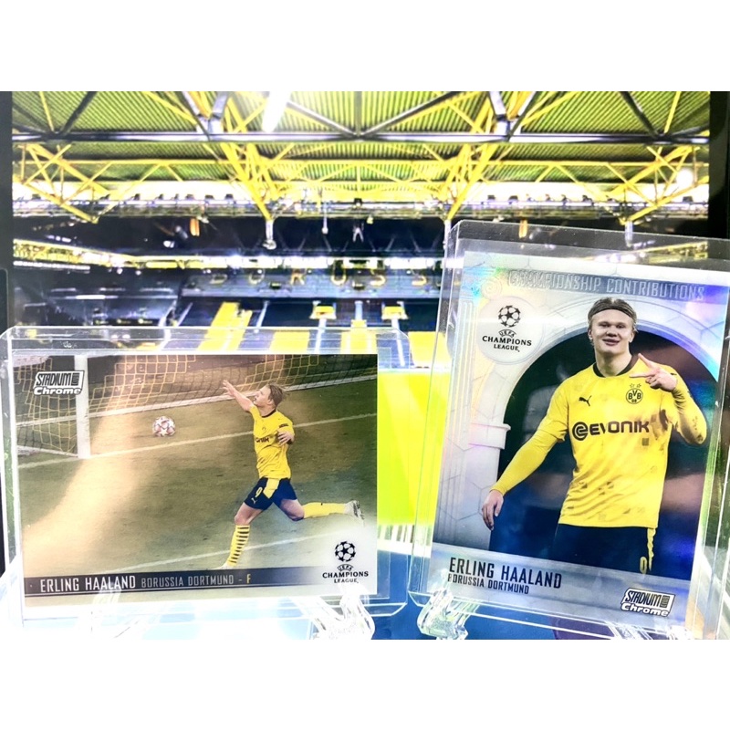 การ์ดนักฟุตบอล 2020-21 Topps Stadium Club Chrome - Erling Haaland