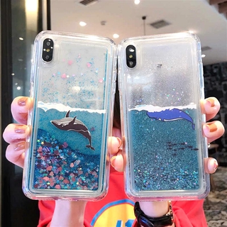 SAMSUNG WHALE เคสโทรศัพท์มือถือลายปลาวาฬสําหรับ Samsung S 7 Edge S 8 S 9 S 10 S 20 Samsung Note 8 9 Note 10 Plus