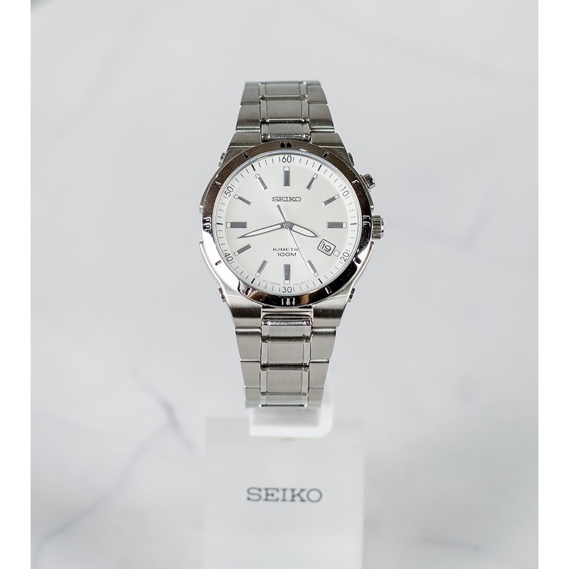 020 นาฬิกาข้อมือ Seiko Kinetic 100M (ของแท้ 100%)