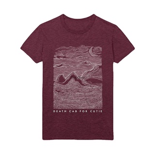 เสื้อยืด ผ้าฝ้าย ลิขสิทธิ์แท้ Death Cab Cutie ทรงปกติ สําหรับผู้ชาย 1415Size S-5XL