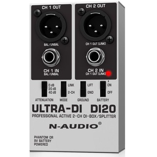 ไดเร็คบ็อก BEHRINGER DI20 ULTRA-DI Direct Box