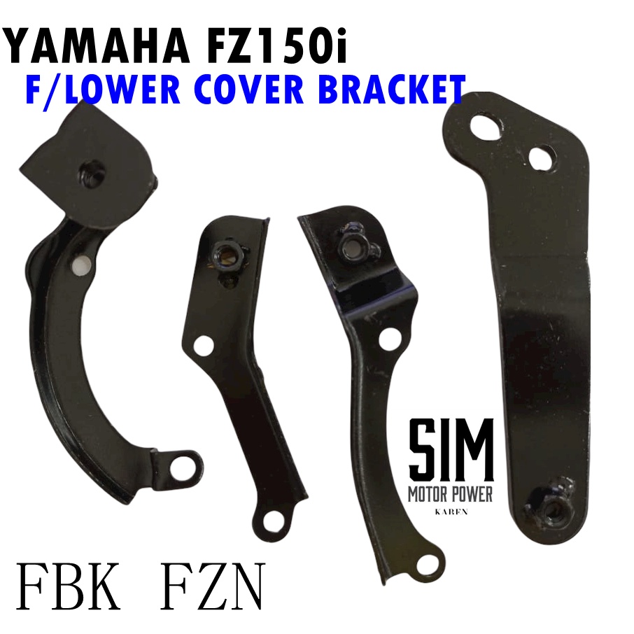 Fz150 V1 V2 V3 BRACKET ชุดฝาครอบด้านหน้า BELLYPAN BELLY-PAN YAMAHA FZ-150 BAJAK ENGINE ENJIN FAIRING