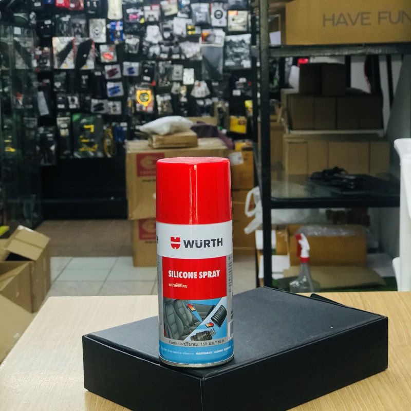 สเปรย์ซิลิโคน WURTH SILICONE SPRAY 150ml
