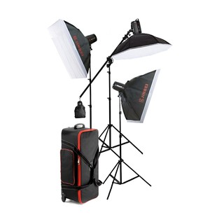 โปรโมชั่น : JINBEI Spark-400 Flash Studio Strobe Package 3 Heads Kit