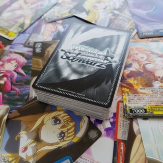 Weiss Schwarz TCG สุ่ม50ใบคละแบบ เลือกเรื่องได้ ไม่ซ้ำ สภาพดี