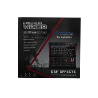 PROEUROTECH PMX-MINI8FX POWERMIXER+บูลทูส